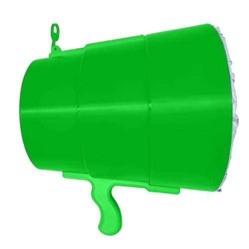 Handheld Air Cannon Toy with Grip Handle (Green) Green