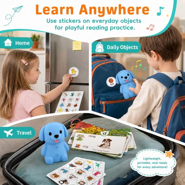 Interactive Reading Dinosaur, Dino Reading Pen with 73 Talking Flashcards, Talking Learning Toy for Preschool, Kindergarten, Homeschooling, Phonics 1pc 1pc