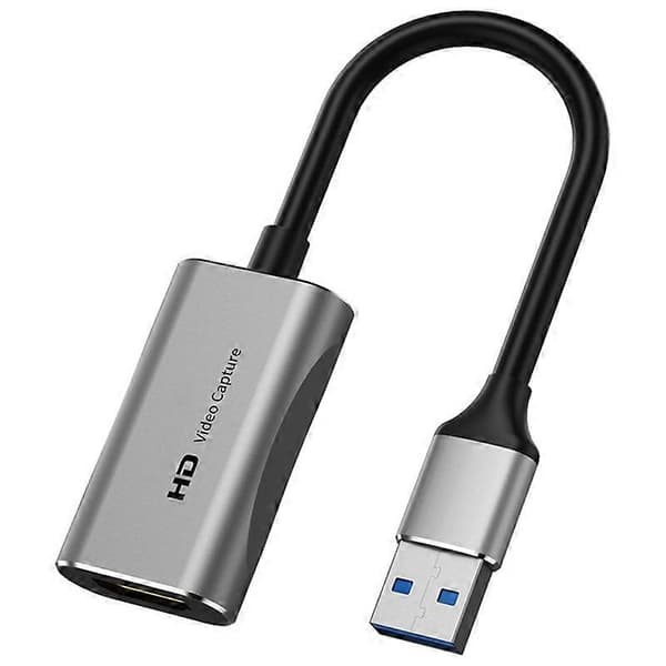 C31 USB til HDMI HD Video Capture Card Adapterkabel til Spiloptagelse Livestreaming