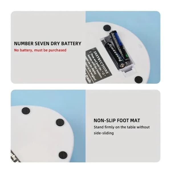 Portable Digital Kitchen Scale, 5kg/1g, Small, Home Use, Conversion