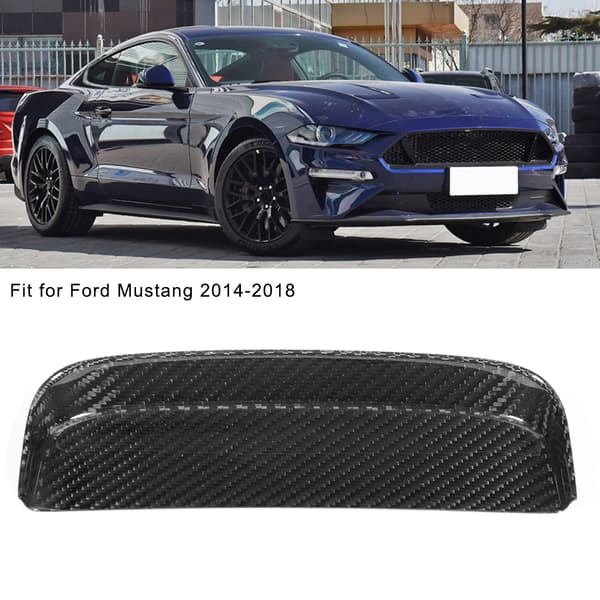 Förvaringsboxskydd i kolfiber för Ford Mustang 2014-2018