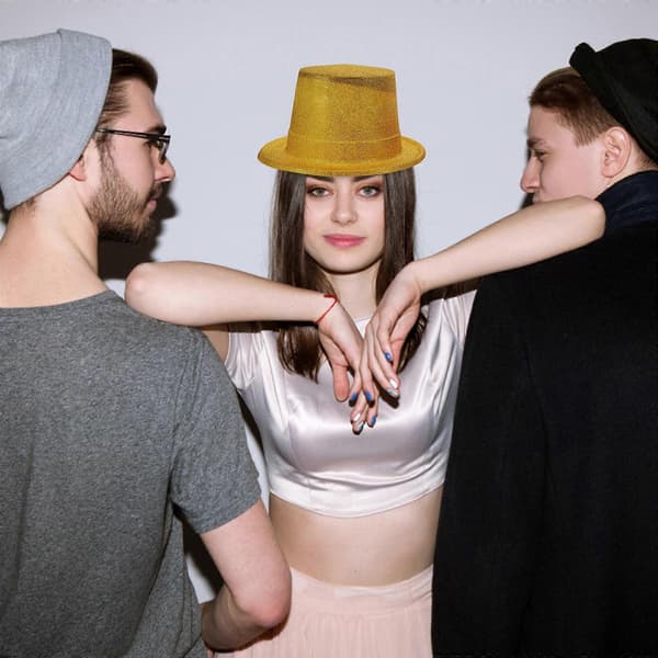 Paillet Hat Glitrende Jazzhat til Fest 8 stk. Blandede Farver