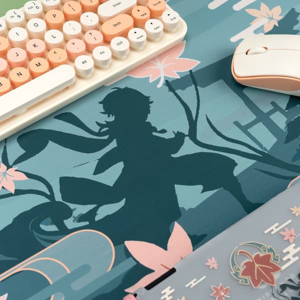 Extra Large Desk Pad and Mouse Mat, 76.5×34.5 cm