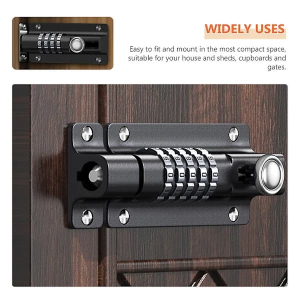 Automatic Door Lock Code Lock Doors Sliding Code Lock Gate Lock Code Door Lock