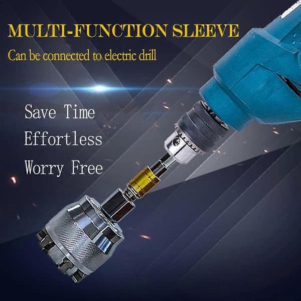 Professional Adjustable Universal Socket Wrench 3/8-3/4\" 10mm - 19mm - 3/8\" Ratchet Wrench Tool & Drill