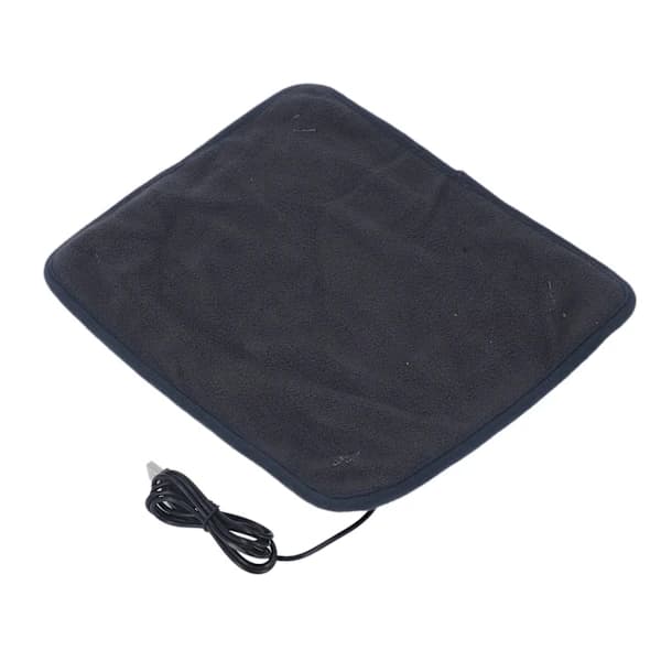 USB Heating Pad 3 Temperature Settings Keeps Warm Shoulder Neck Leg Waist Heated Mat with Timer Dark Grey