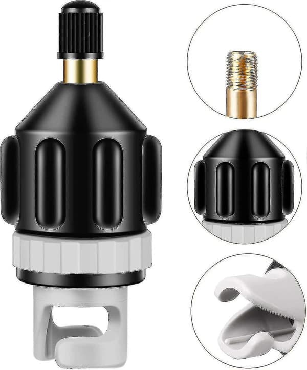 SUP-pumpeadapter Adapter SUP Kompressor SUP Adapter For Kompressor Gummibåt Ventiladapter Adapter SUP Ventil For Paddleboard Gummibåt, SUP Board