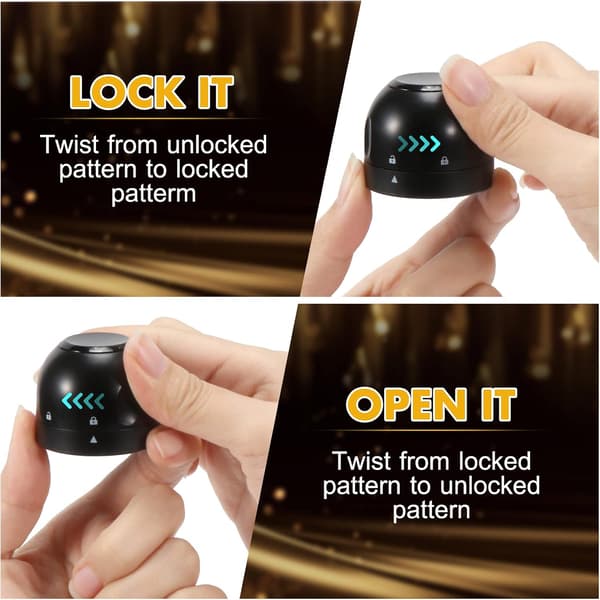 Champagne stopper, wine stopper, 4-pack, universal, reusable, silicone, sealed, leak-proof