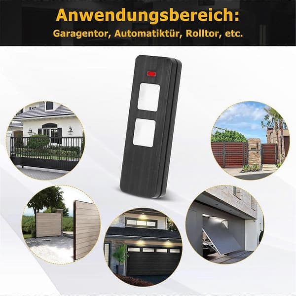 868MHz Remote Control Garage Door, 2 Channels Remote Control Compatible for Summer 4015862001900, Doo
