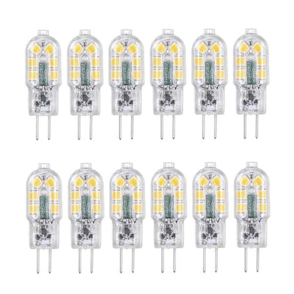 Tomshine G4 LED-lampor 12-pack Varmvitt