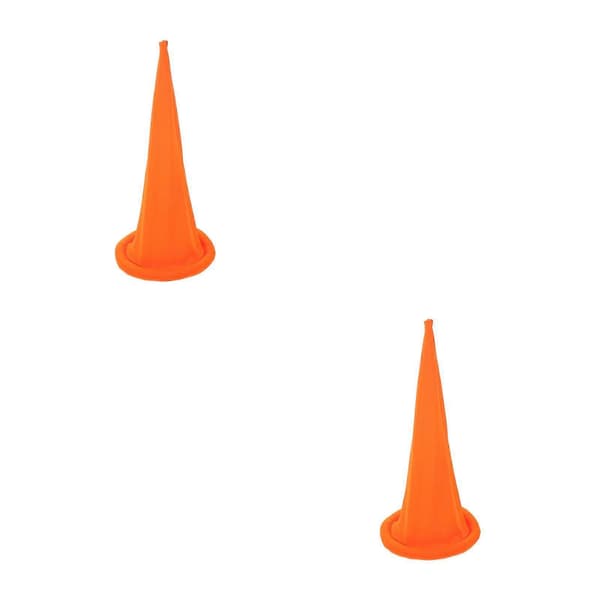 Juldräktmössor Dvärgfestmössor för vuxna 2 st Orange Tomte