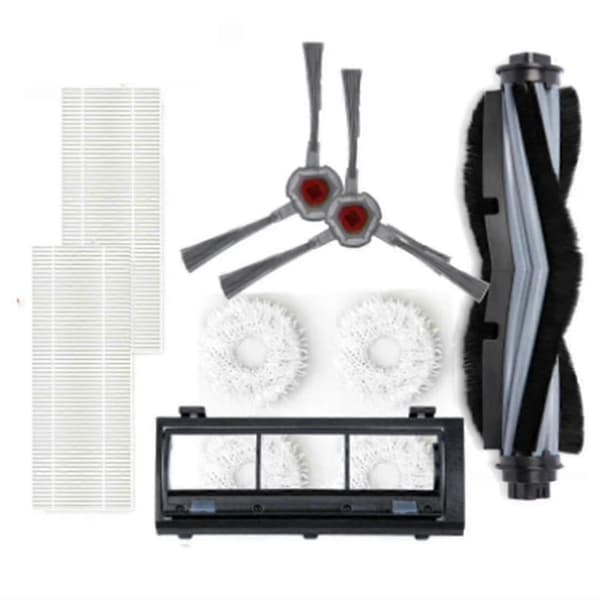 Compatible with Yeedi Mop Station with Side Brushes, Main Brush, Dust Box, Filter - Good