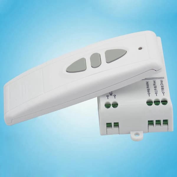 -T02 AC 220V Motor Wireless Remote Control Switch Up Down Stop Moving Motor Controller Forward Backward TX RX Latched