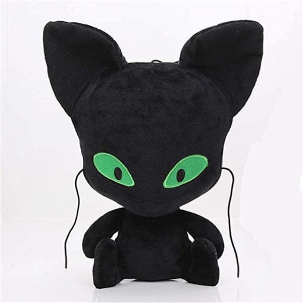 2 st/set Miraculous Ladybug Cat Kläder Plyschleksaker Lady Bug Gosedjur Docka
