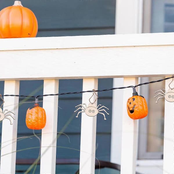 50 stk Trebiter Halloween Anheng Dekorative Ornamenter