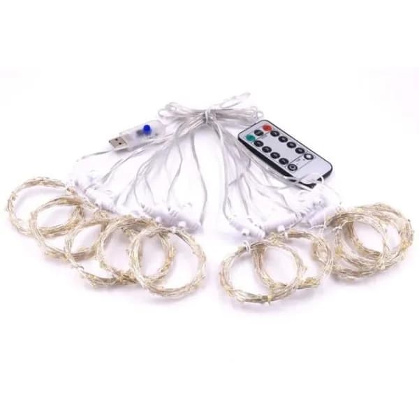 LED Light Curtain 3x3m - Warm White