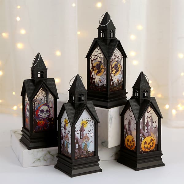 Halloween Lantern Decoration - Pumpkin, Halloween LED Light Deco