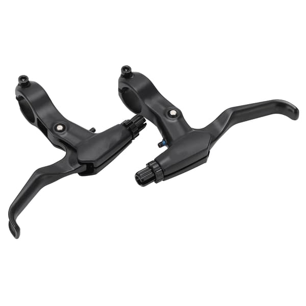 2 stk. bremsegreb i aluminiumslegering til foldecykel mountainbike reservedele sort