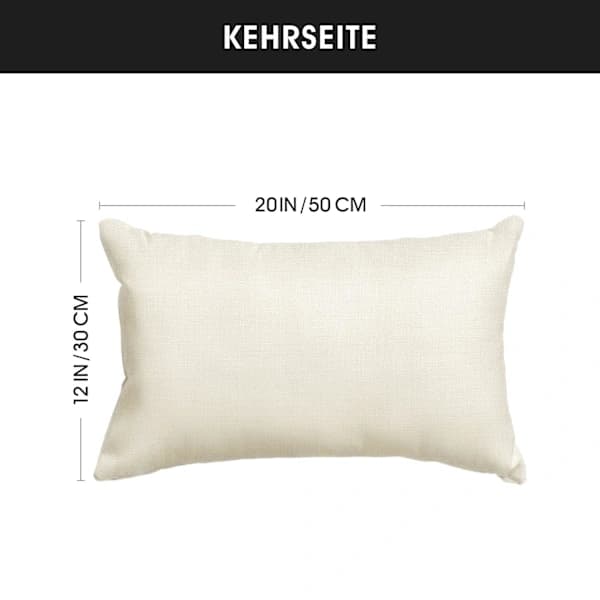 QU-Jul lastbil örngott - Snöflingsmönster - 30 x 50 cm - för vinter - Soffa och vardagsrumsdekoration-FX-