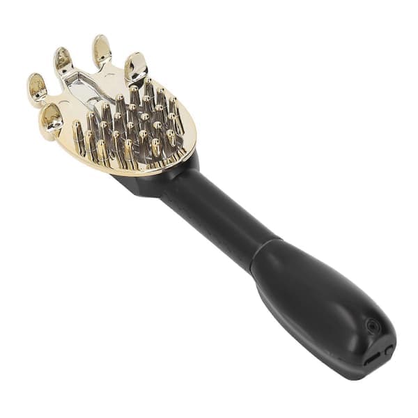 Electric Back Scratcher, 45 cm Extendable Effective Itch Relief Back Body Scratching Massage Tool for Home Travel Black