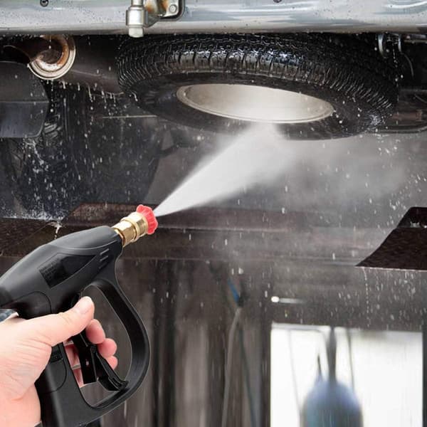 Højtryksrenserpistol til bilvask 3000 PSI Max med lynkobling