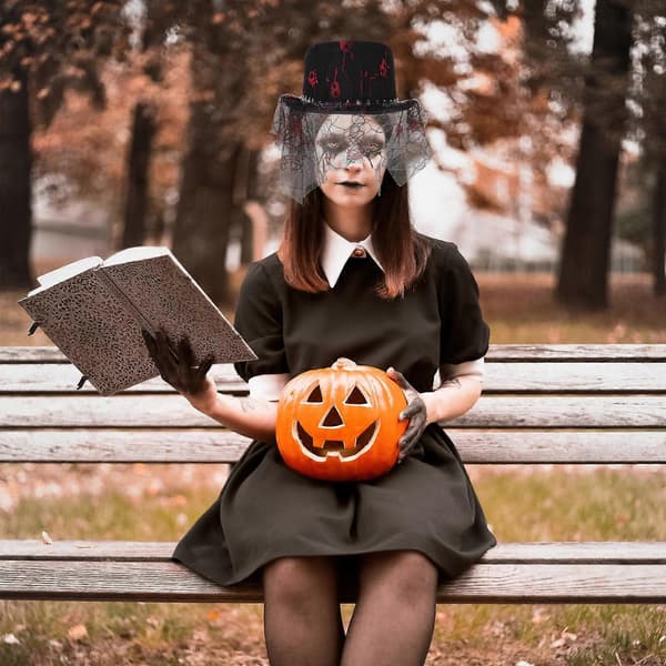 Halloweenpynt Partyhat Kreativ Hat til at Bære 3 stk