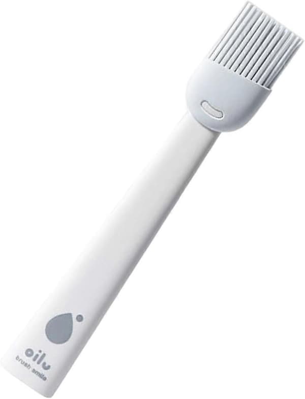4x silikonoljebørster med avtakbart hode for matlaging, baking, grilling