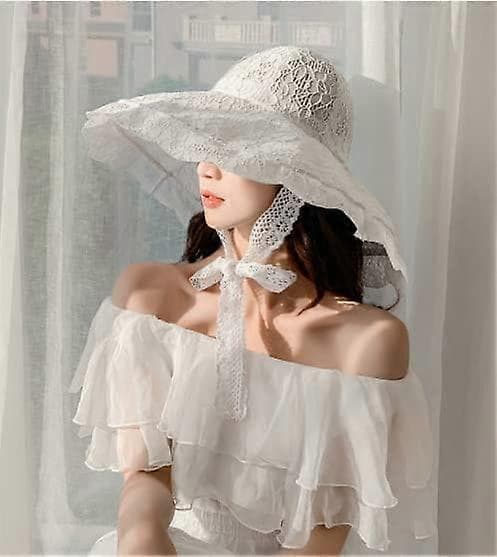 Dame Roll Up Floppy Hat Bredskygget Solhat Strandhat Rejsehat Bredskygget Hat Sommersolbeskyttelseshat
