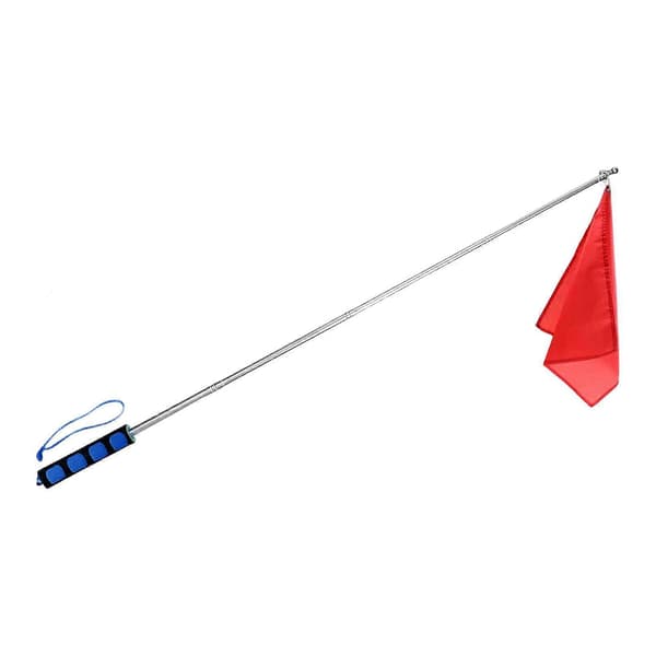 Horse Training Flag Equestrian Training Flag with Retractable Flagpole Replacement Blue Handle Blue Handle
