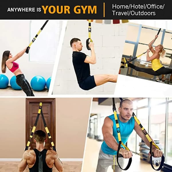 All-in-One Suspension Trainer - Home Gym System for the Experienced Gym Enthusiast, Includes Access to Trx Training Club Entry-Level Model Entry-level model
