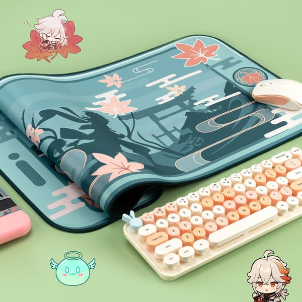 Extra Large Desk Pad and Mouse Mat, 76.5×34.5 cm