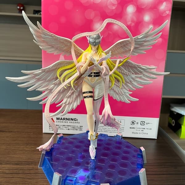 Digimon Angewomon och Angemon GK Figur Anime Bishojo Modell