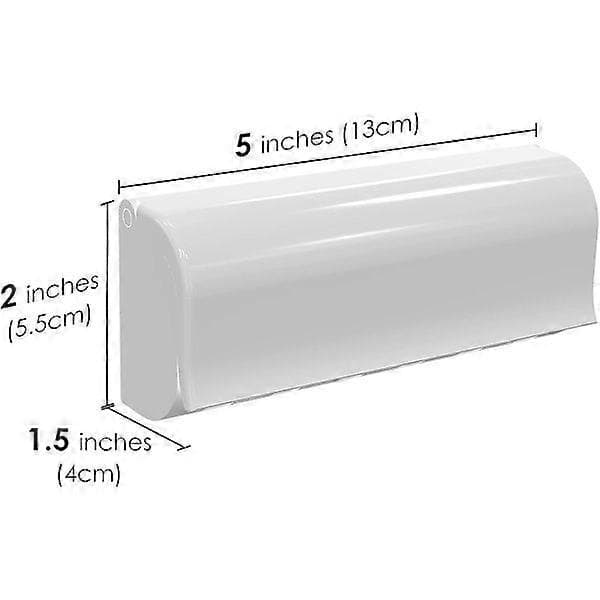 Wall Mounted Toothbrush Holder with 6 Slots and Self-Adhesive