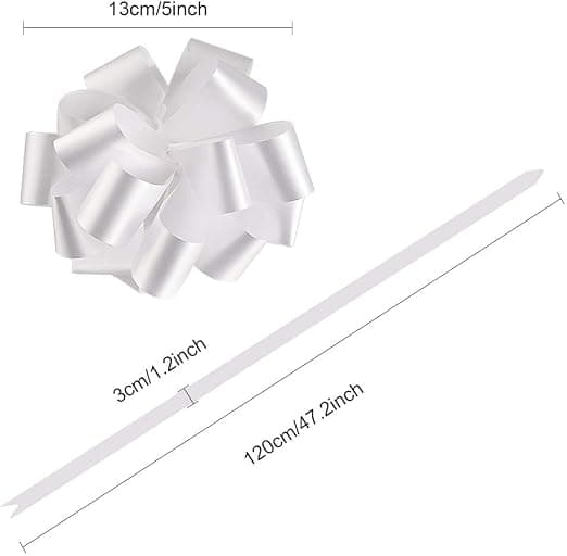 90 stk automatiske rosetter, båndrosetter, brede båndrosetter