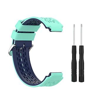 Silikonarmbånd for Garmin Approach S2 / S4 (Mintgrønn Blå)