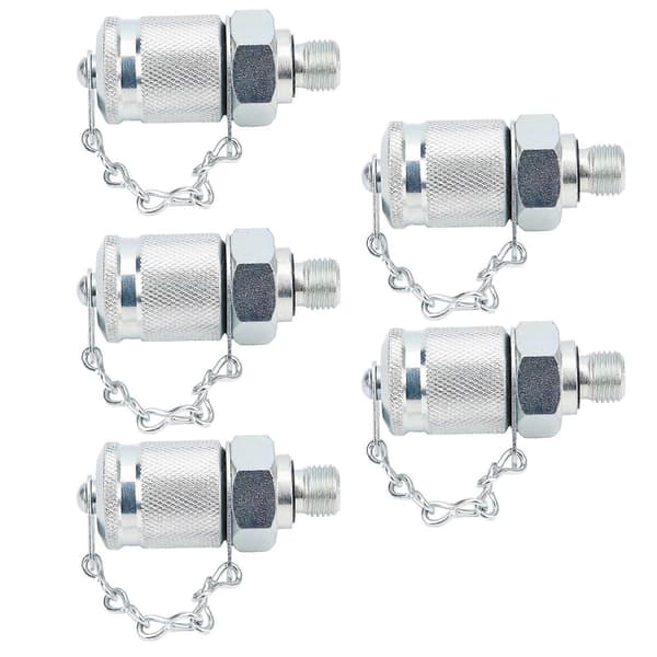 5 st Hydraulic Test Adapter Thread Test Couplings Connections Pressure Measurement PT/PPTM10 x 1