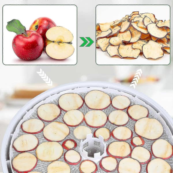 Rund Silikon Dehydratorplate Non-stick Mat Gjenbrukbar Kompatibel Med Tørker