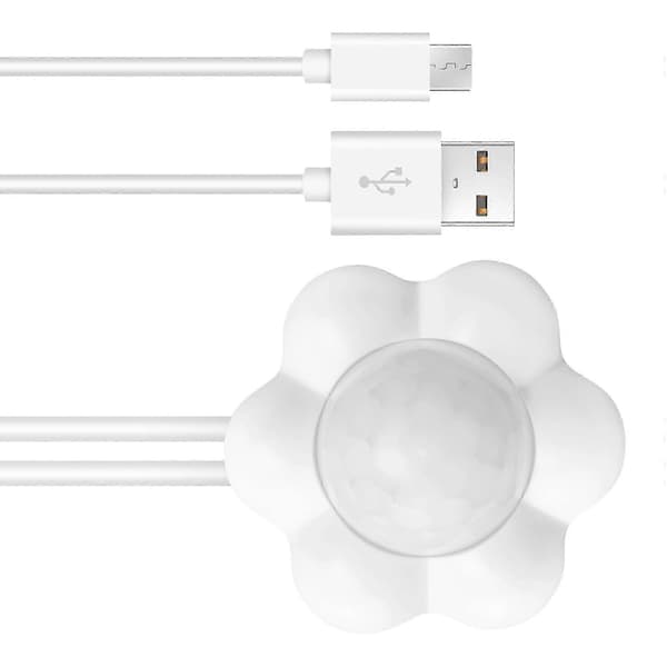 Smart bevægelsessensor til katte- og hundevandfontæne, intelligent infrarød USB universel detektor til kæledyrstilbehør