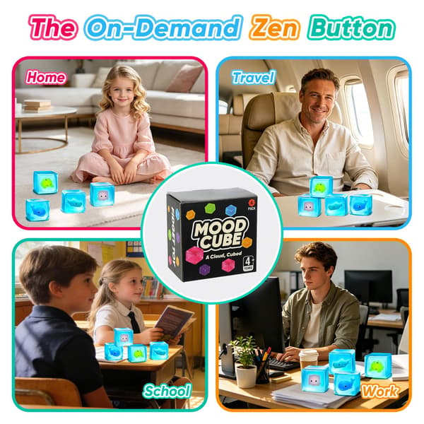 Isbit Stressball, Hai Sakte Stigende Squishy Sensorisk Fidget-leke for Barn Sharks