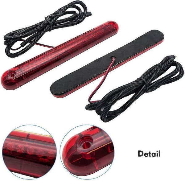 24 LED 12V Stop Light, High Mounted, Red