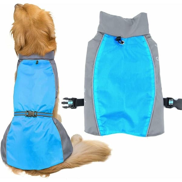 Waterproof Jacket Reflective Safety Jacket Windproof Lightweight Mesh Lining Clothing Good for Rainy Trips