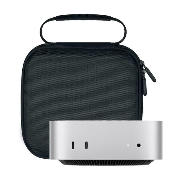 Ny opbevaringstaske til Apple Mac Mini M4 - Bærbar beskyttende hardcase