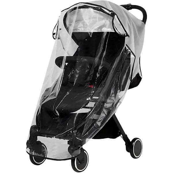 Universal Stroller Rain Cover - Foldable and Breathable Rain Shield