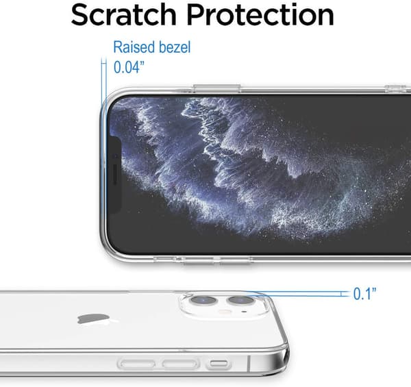iPhone 13 Pro -kuori, TPU, läpinäkyvä