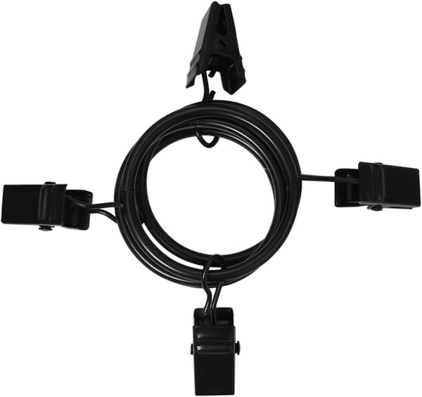 Gardinringe Clips - 20-pak 3x2,5 cm