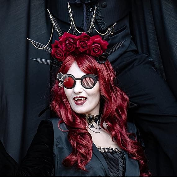 Steampunk-lasit Rave-lasit Cosplay-lasit Steampunk