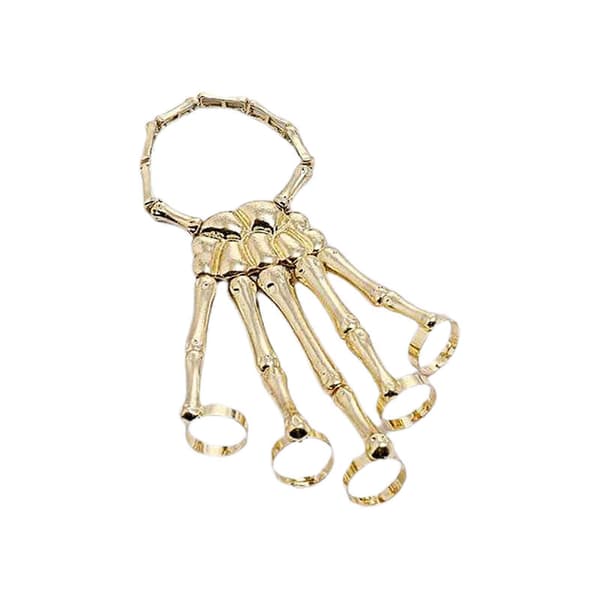 2025 Fidget Legetøj Skelet Hånd Design Til Natklub Halloween Kostume Tilbehør