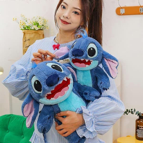 Suuri Hammas Stitch Pehmolelu Tyyny Pehmo Nukke Lasten Lahjat _b 30cm 30cm