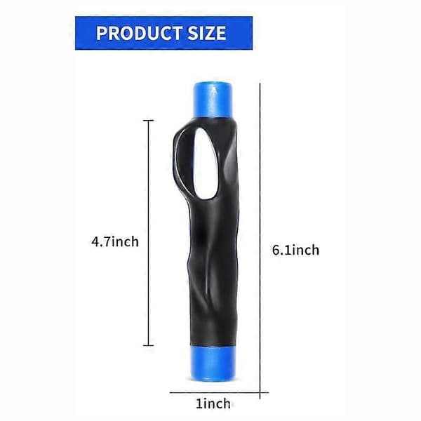 Golf Grip Training Aid Golf Swing Golf Putter Grip Golf Kit Right Handed Golfer Grip Corrector (Blue)