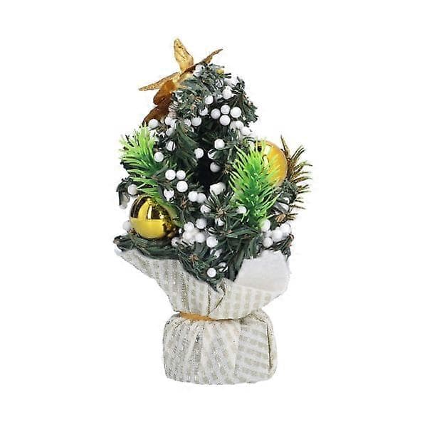Miniature Kunstig Juletræ Innovativ DIY Skrivebordslampe